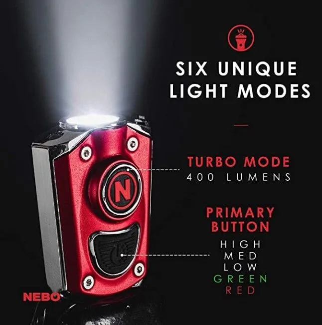 MYCRO LED, 6 MODES OF LIGHT